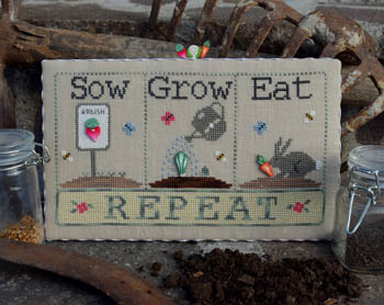 (image for) Sow, Grow, Eat (w/buttons)